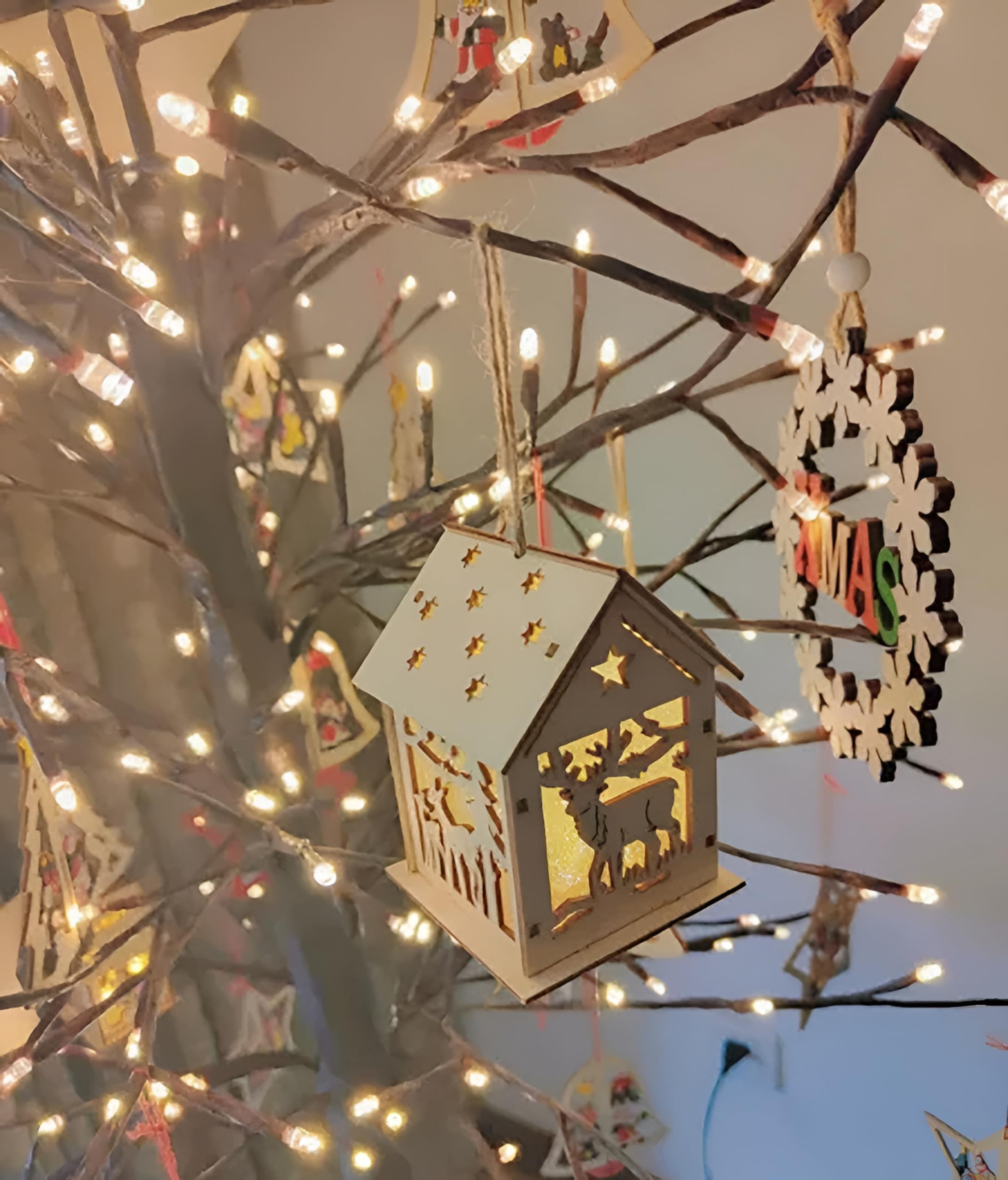 Amazon.co.jp: クリスマスツリー 180cm LEDブランチツリー